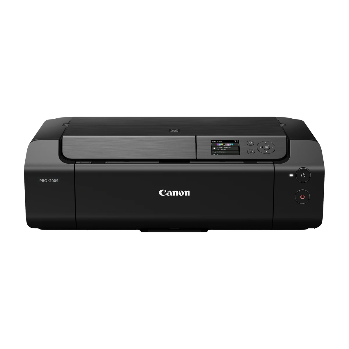 Canon PIXMA PRO-200S photo printer, front view Canon PIXMA PRO-200S photo printer, front view