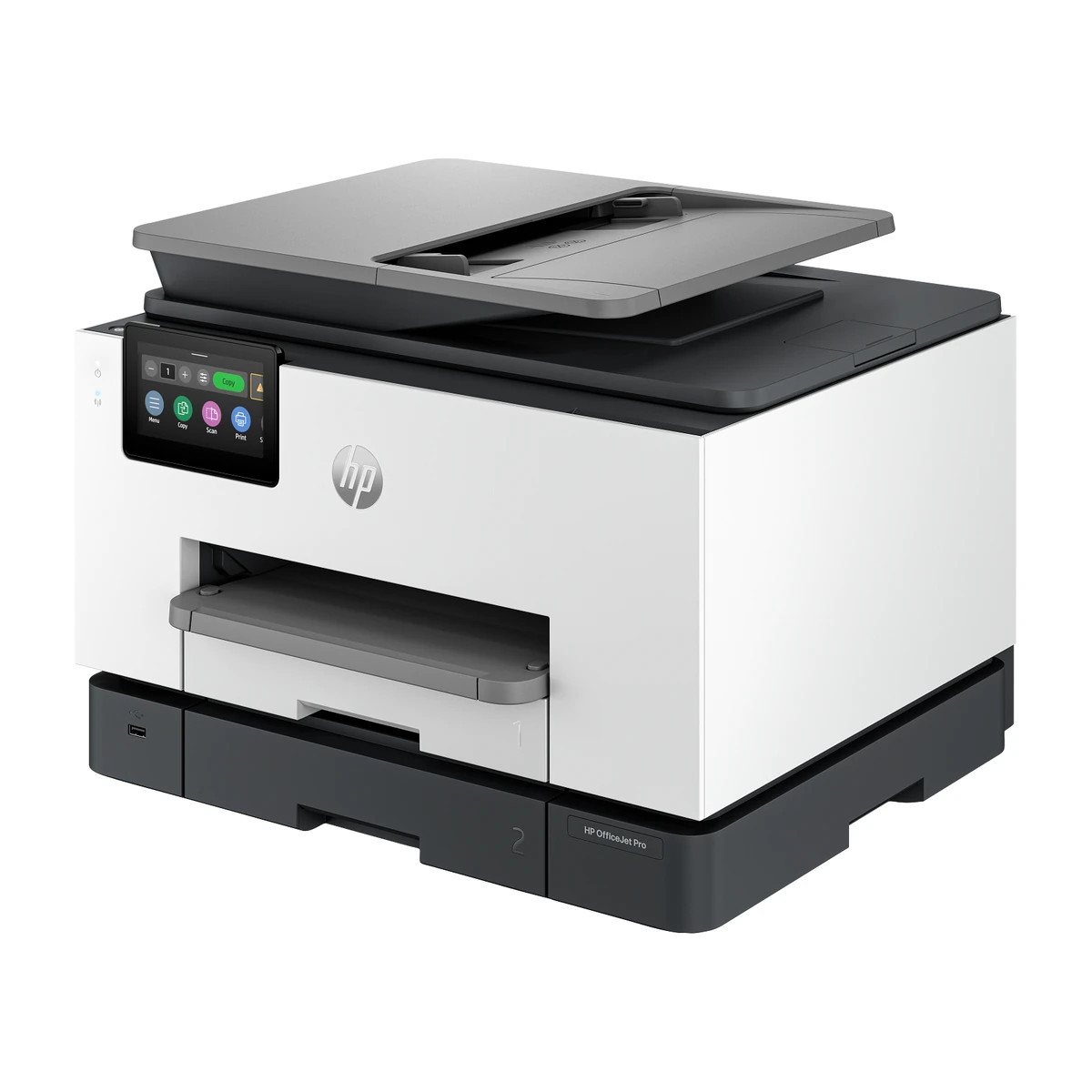 HP OfficeJet Pro 9135e, angled left view HP OfficeJet Pro 9135e, angled left view