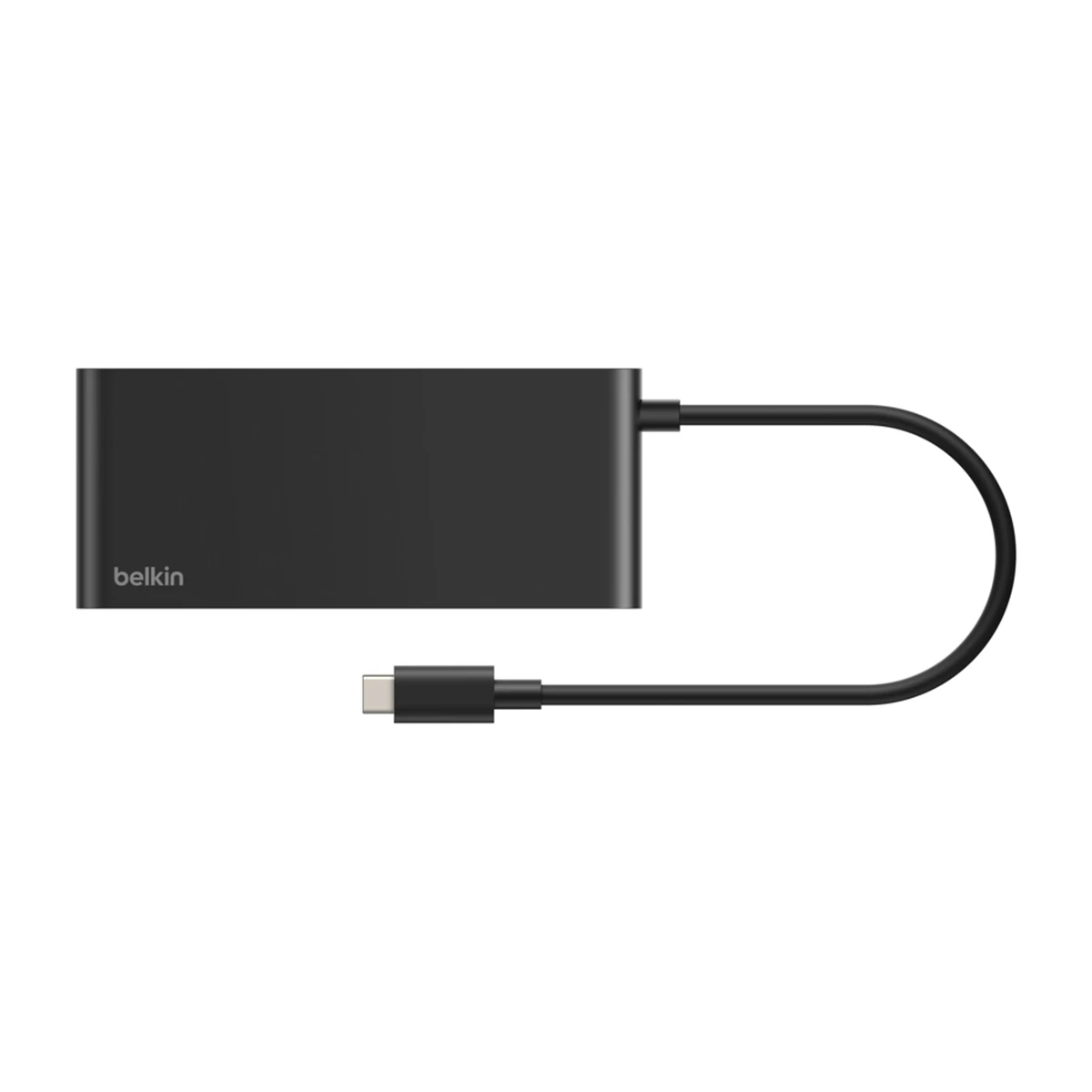 Belkin 8-Port USB-C Hub with 2.5Gb Ethernet INC024, top view Belkin 8-Port USB-C Hub with 2.5Gb Ethernet INC024, top view
