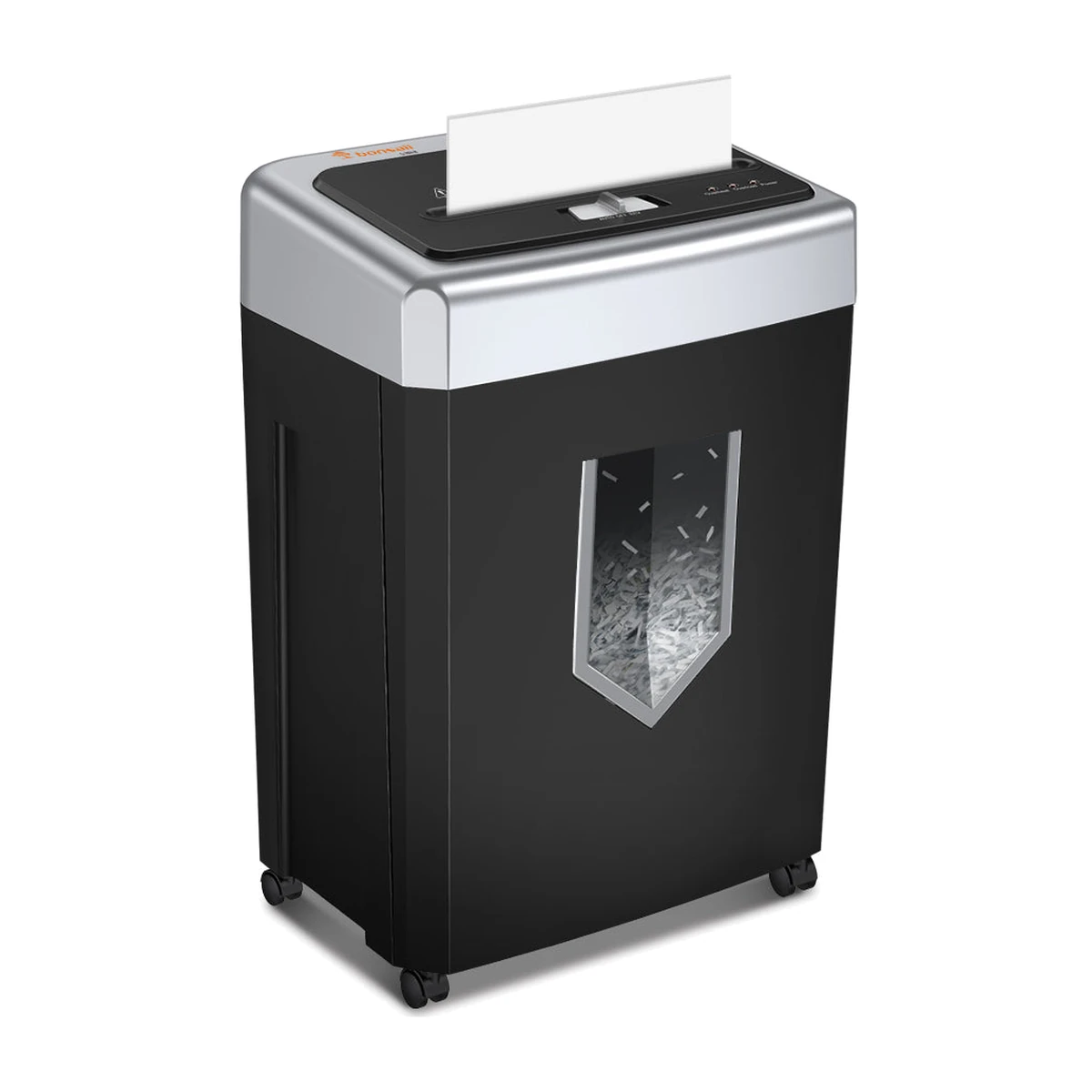 Bonsaii C169-B cross-cut shredder, left angle view Bonsaii C169-B cross-cut shredder, left angle view
