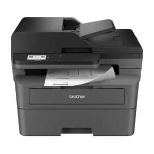 Brother MFC-L2820DW monochrome laser all-in-one printer, front view