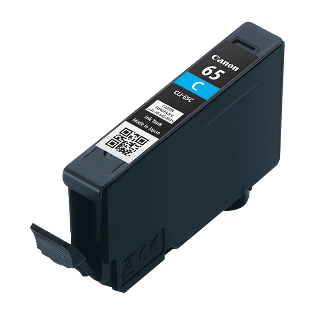 Canon CLI-65 cyan ink tank out of the package Canon CLI-65 cyan ink tank out of the package