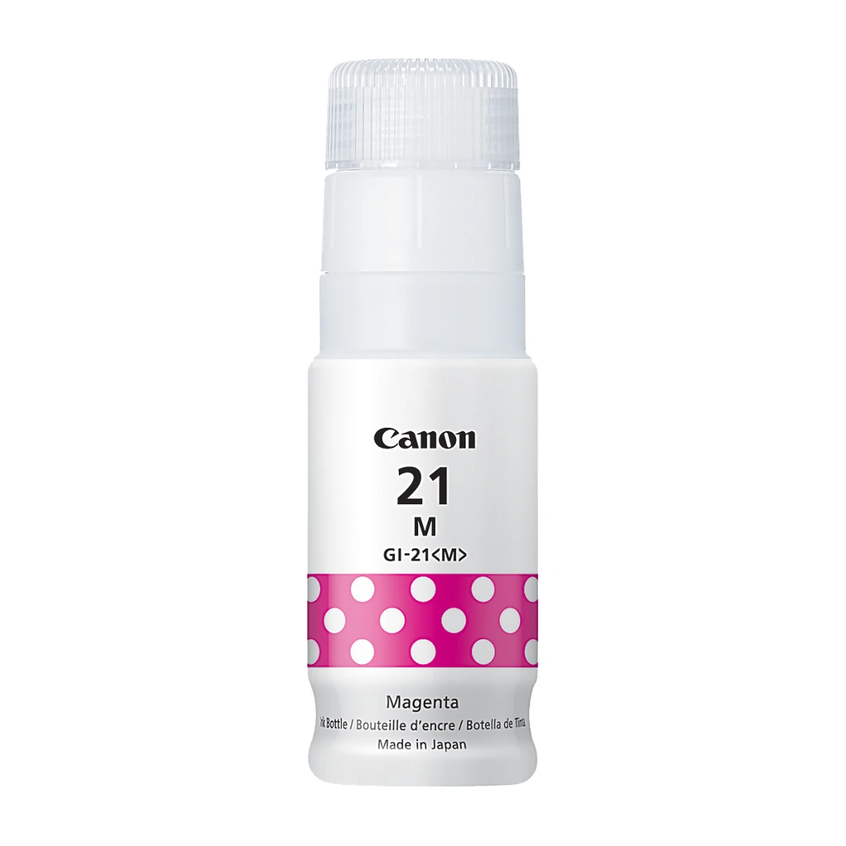 Canon GI-21 magenta ink bottle out of the box Canon GI-21 magenta ink bottle out of the box