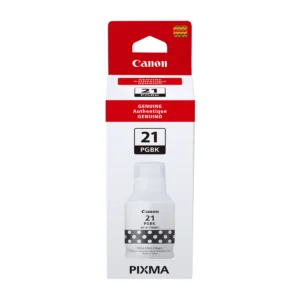 Canon GI-21 Pigment Black Ink Bottle 4526C001 for PIXMA G3270 and G3290 MegaTank Canon GI-21 Pigment Black Ink Bottle 4526C001 for PIXMA G3270 and G3290 MegaTank