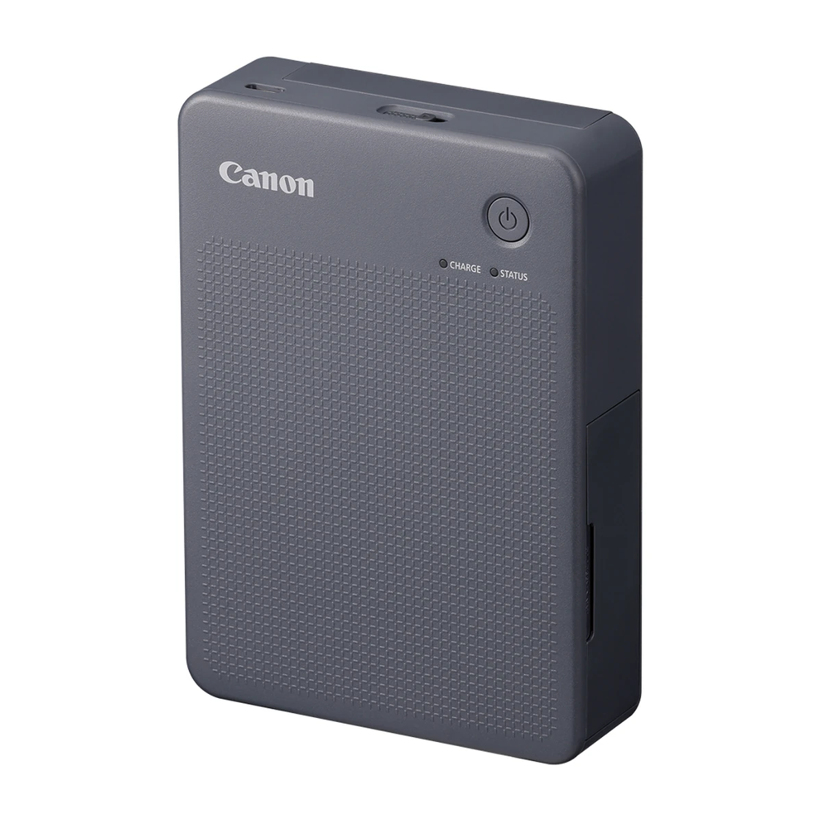 Canon SELPHY QX20 dark gray standing upright Canon SELPHY QX20 dark gray standing upright