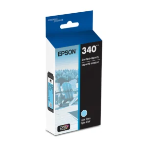Epson 340 Light Cyan Claria Photo HD ink cartridge T340520-S in retail box