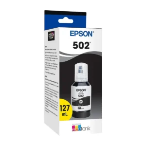 Epson 502 Black ink bottle T502120-S in retail box