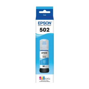 Epson 502 Cyan ink bottle T502220-S in retail box