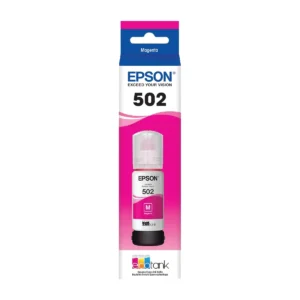 Epson 502 Magenta ink bottle T502320-S in retail box