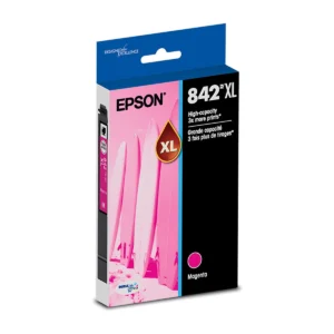 Epson 842XL Magenta ink cartridge T842XL320-S in retail box