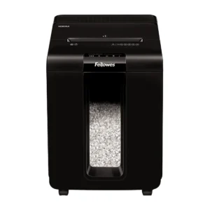 Fellowes AutoMax 100M auto feed shredder, front view