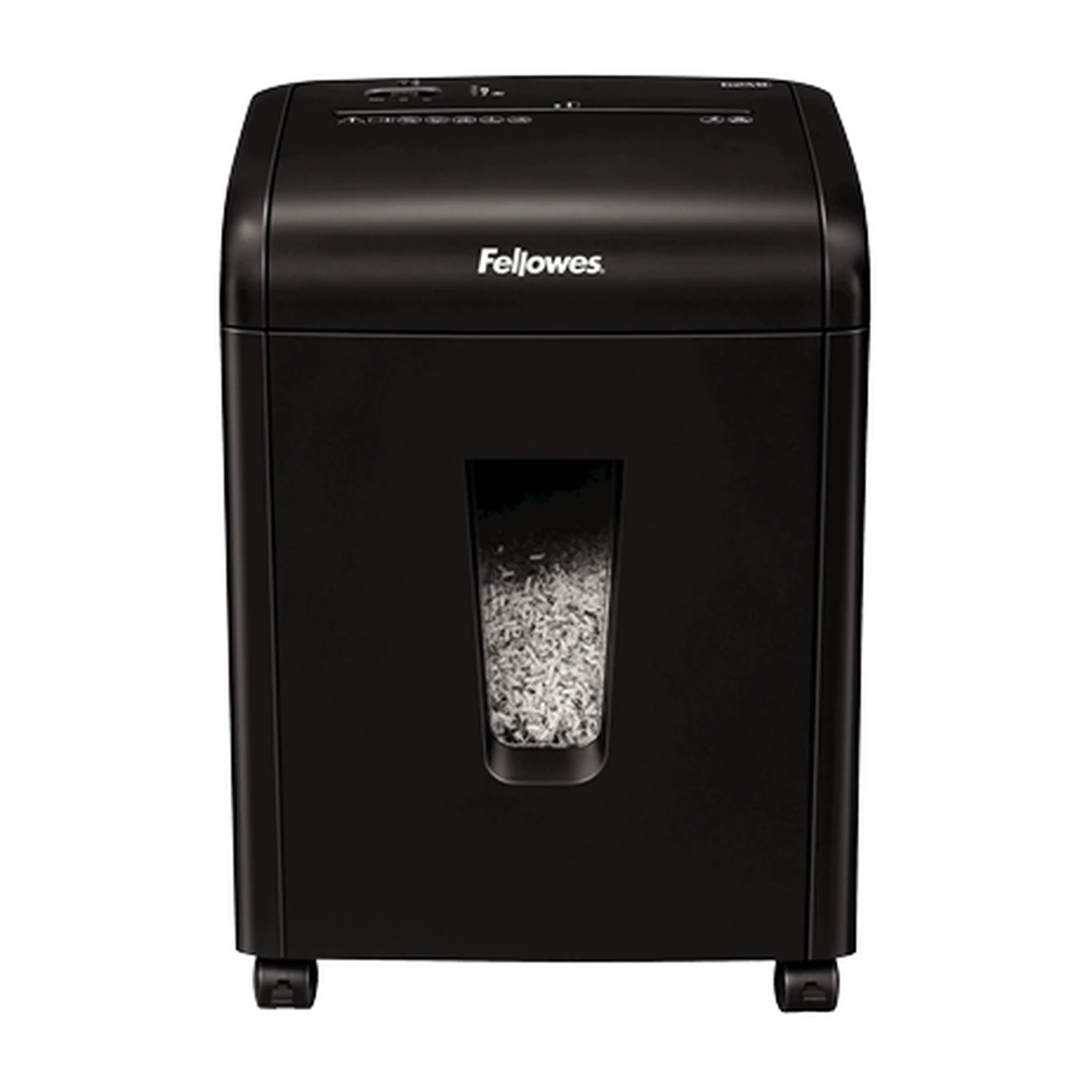 Fellowes Microshred 62MC micro-cut shredder, front view Fellowes Microshred 62MC micro-cut shredder, front view