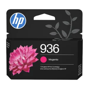HP 936 Magenta Ink Cartridge 4S6V0LN retail pack, front view