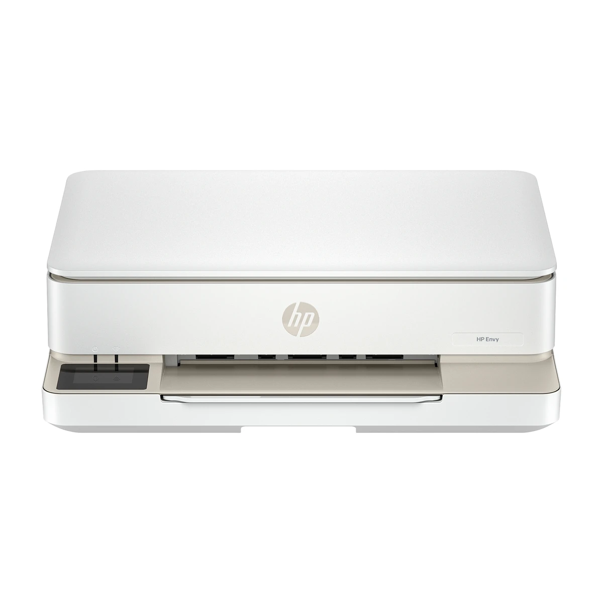 HP Envy 6155e all-in-one printer, front view HP Envy 6155e all-in-one printer, front view