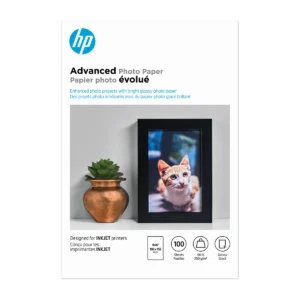 HP Advanced Photo Paper Glossy Q6638A 4 x 6 in pack, front