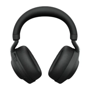 Jabra Evolve2 85 MS Stereo headset, black, front view