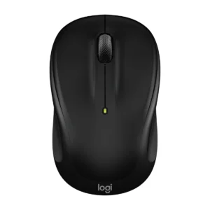 Logitech M325s wireless mouse in Black, top view