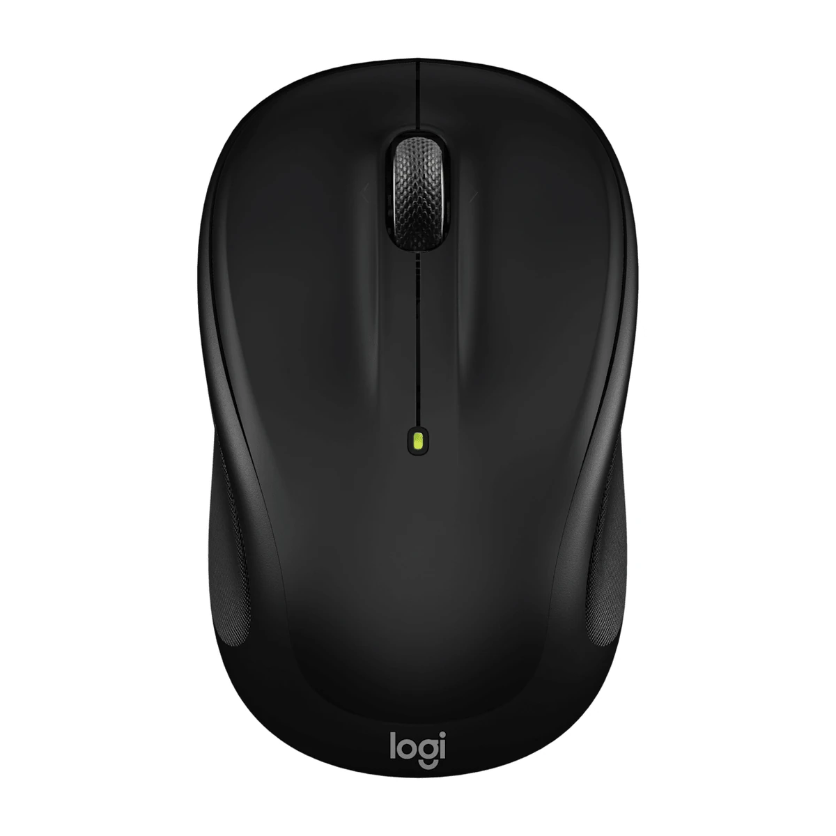 Logitech M325s wireless mouse in Black, top view Logitech M325s wireless mouse in Black, top view