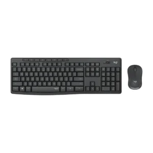 Logitech MK295 Silent combo in Graphite, top view