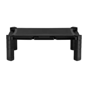 Mount-It! MI-7851 Height Adjustable Printer and Monitor Stand, 22 lb Capacity, Black