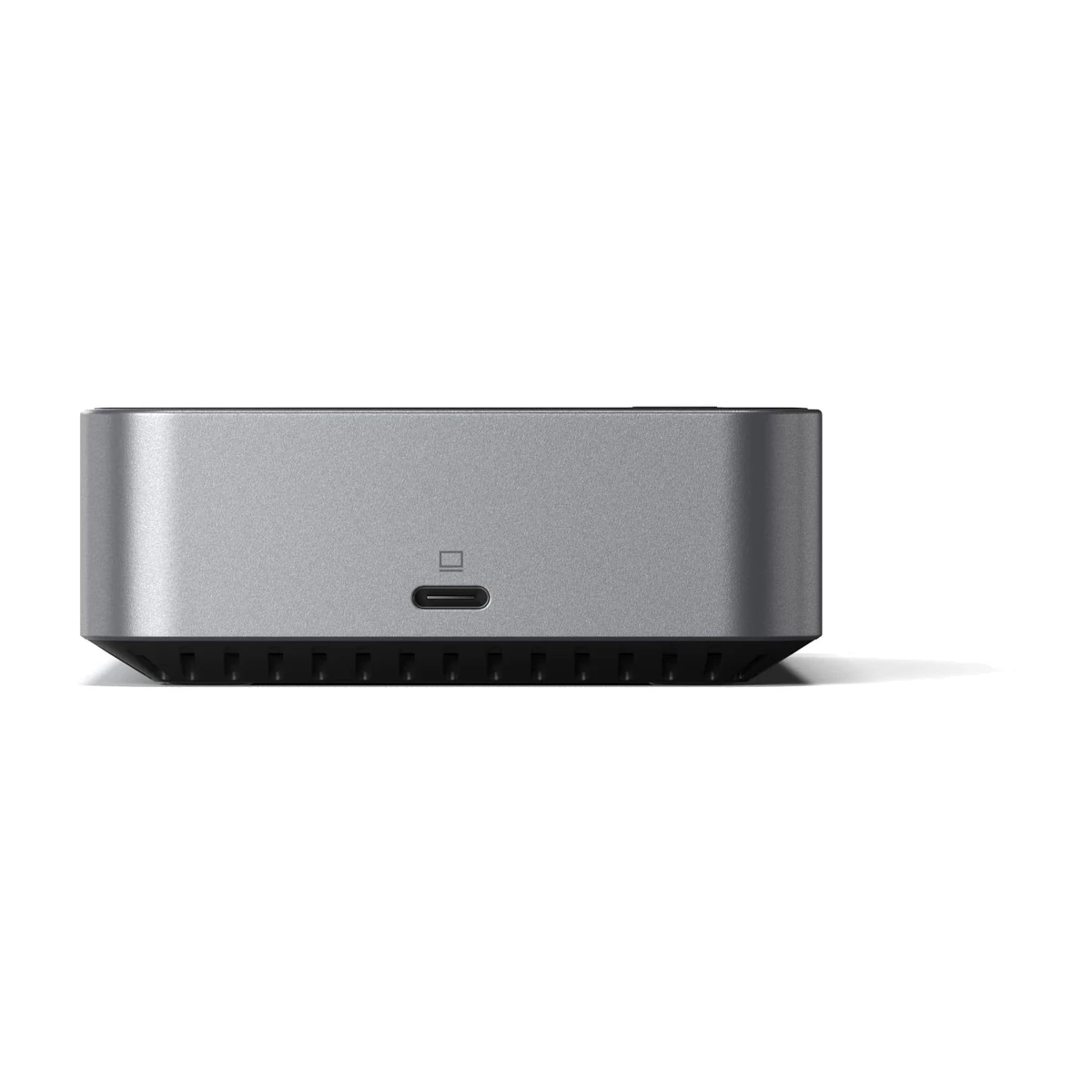 Satechi Triple 4K Display Docking Station ST-D4KTM-US, side right view Satechi Triple 4K Display Docking Station ST-D4KTM-US, side right view
