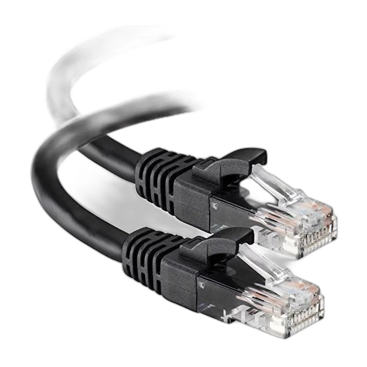 Ultra Clarity Cables Cat6 patch cable black, both RJ45 connectors Ultra Clarity Cables Cat6 patch cable black, both RJ45 connectors